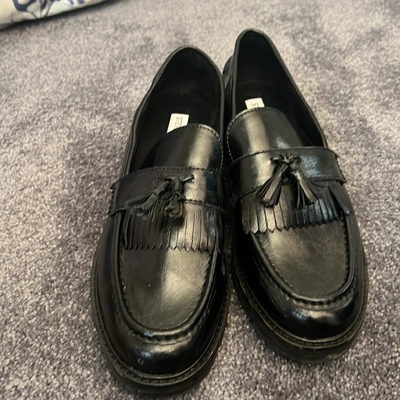Steve Madden Zev Black Box Loafers - Picture 2 of 4